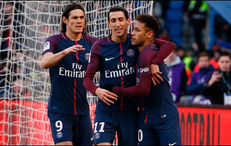 Con el campeonato prácticamente en el bolsillo, el PSG enfocará sus energías en el duelo de Champions League con el Real Madrid. AFP/G. Van Der Hasselt