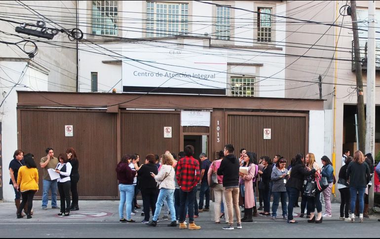 El movimiento telúrico provocó que los capitalinos interrumpieran sus actividades. NTX / J. Pazos