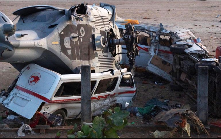 La CNDH expresó su solidaridad con los fallecidos y heridos. EFE/