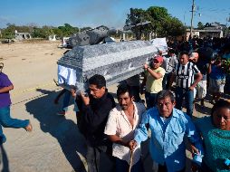 Hasta el momento, la cifra de personas fallecidas se mantiene en 13, así como 16 lesionadas, de acuerdo con la Fiscalía General del Estado. AFP / A. Estrella