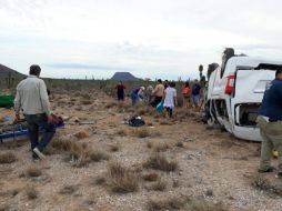 El pasado miércoles 14, la camioneta en que viajaba María de Jesús sufrió un accidente cuando se dirigía a la zona norte de Baja California Sur. EFE / ARCHIVO