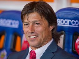 El técnico señaló que la única manera de salir de la mala racha es trabajando, aunque reconoció que el plantel tapatío cada vez juega mejor. MEXSPORT/C. de Marchena