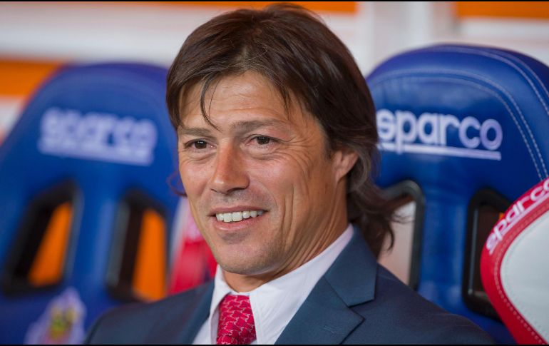 El técnico señaló que la única manera de salir de la mala racha es trabajando, aunque reconoció que el plantel tapatío cada vez juega mejor. MEXSPORT/C. de Marchena