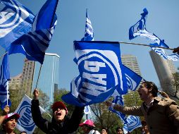 Simpatizantes del PAN acudieron al evento para mostrar su respaldo a la candidatura de Anaya. AP/R. BLACKWELL