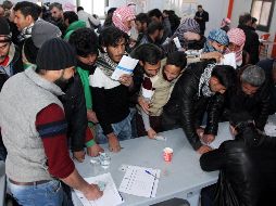 El reino tiene más de 300 mil trabajadores extranjeros registrados que se desempeñan en trabajos como labores domésticas, construcción y la agricultura. EFE/ A. Abdo