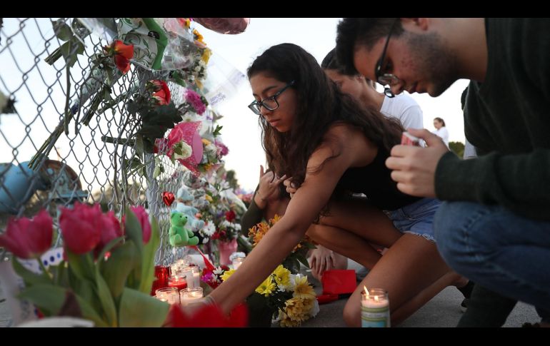 Las declaraciones de los estudiantes son el indicio más reciente de la intensificación de las exigencias a favor del control de armas. AFP / J. Raedle