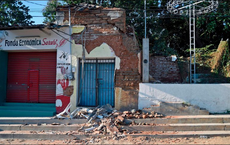 Santiago Pinotepa Nacional, Santiago Jamiltepec, San Sebastián Tecomaxtlahuaca, Santa Catarina Juquila, entre los municipios contemplados en la declaratoria. AFP / A. Estrella