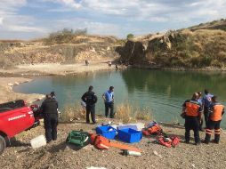 Según autoridades, los menores había ido en grupo a nadar a la presa. ESPECIAL/ Policía de Tlajomulco