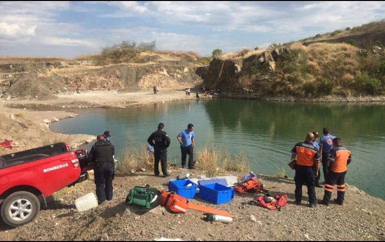 Según autoridades, los menores había ido en grupo a nadar a la presa. ESPECIAL/ Policía de Tlajomulco
