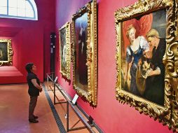 Tesoro. La Galería de los Oficios se engalana con la obra de Caravaggio. EFE