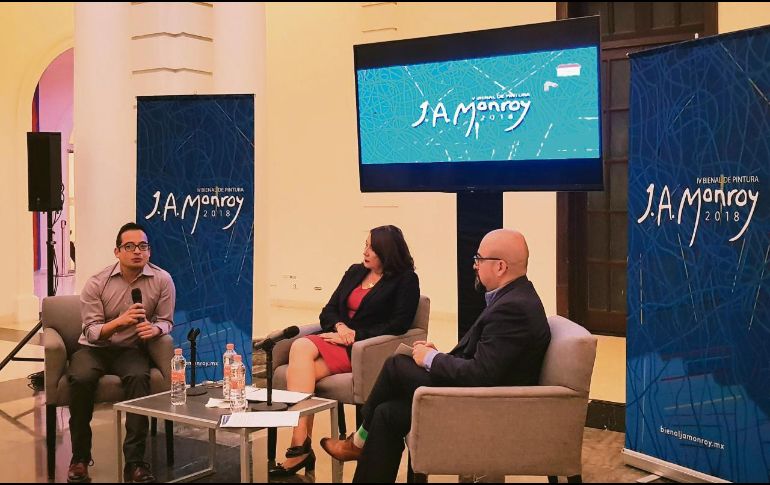 Igor Lozada, secretario de Vinculación y Difusión Cultural de Cultura UDG, dio más detalles sobre la bienal. EL INFORMADOR/R. Romero