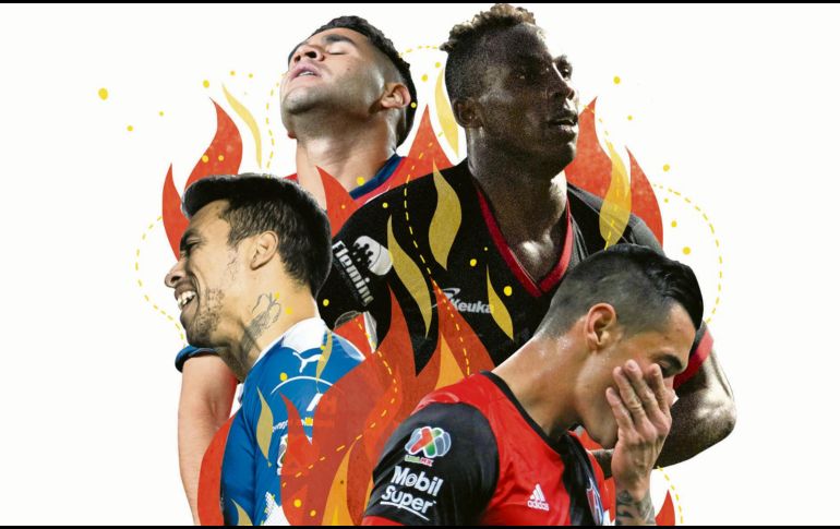 Atlas, Querétaro, Lobos BUAP y Tiburones de Veracruz se enfrascan en una batalla por no descender. EL INFORMADOR/J. López