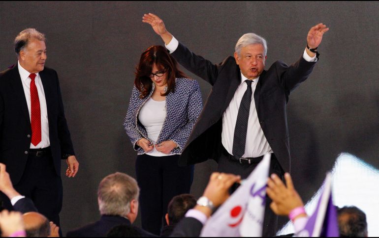 El político tabasqueño aludió que seguramente saldrían “más cosas” contra el candidato de la coalición Por México al Frente. NTX / ARCHIVO