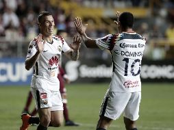Motivado con su paso invicto y líder en la Liga MX, América se adelantó en el marcador. EFE / J. Arguedas