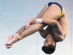 El clavadista tapatío hará mancuerna con el también jalisciense Rodrigo Diego en el trampolín de tres metros sincronizado. MEXSPORT