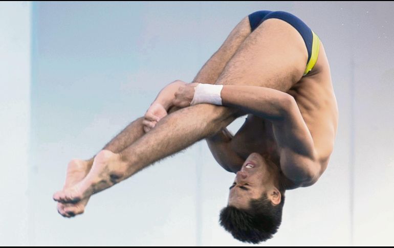 El clavadista tapatío hará mancuerna con el también jalisciense Rodrigo Diego en el trampolín de tres metros sincronizado. MEXSPORT