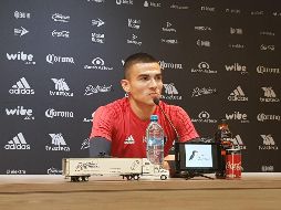 ''Hemos cometido muchos errores, pero estamos haciendo un sacrificio, trabajando a doble sesión, porque sabemos que vamos por un mal camino y tenemos que corregirlo'', señala el jugador. EL INFORMADOR / F. Romero