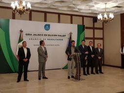 En el 2017, como resultado de las giras al mismo lugar, el gobernador logró atraer 163 millones de dólares de inversión para Jalisco. ESPECIAL