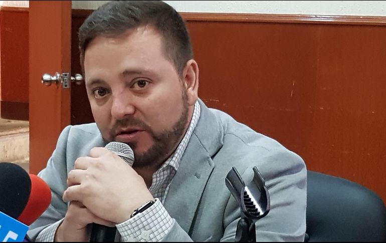 Mario Hugo Castellanos presentó la propuesta ante el Congreso. EL INFORMADOR/R. Rivas