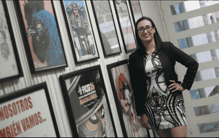 Angélica Lares. Ella es la encargada de los programas que dan cabida a la industria en el FICG 33. EL INFORMADOR/F. Atilano