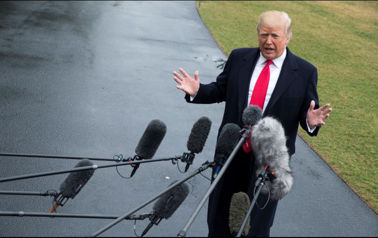 ''Lo que hizo... marcará toda su vida. Cuando tuvo que meterse ahí y hacer algo, no tuvo el coraje o algo pasó'', respondió el mandatario a preguntas ante los medios en la Casa Blanca. EFE / S. Thew