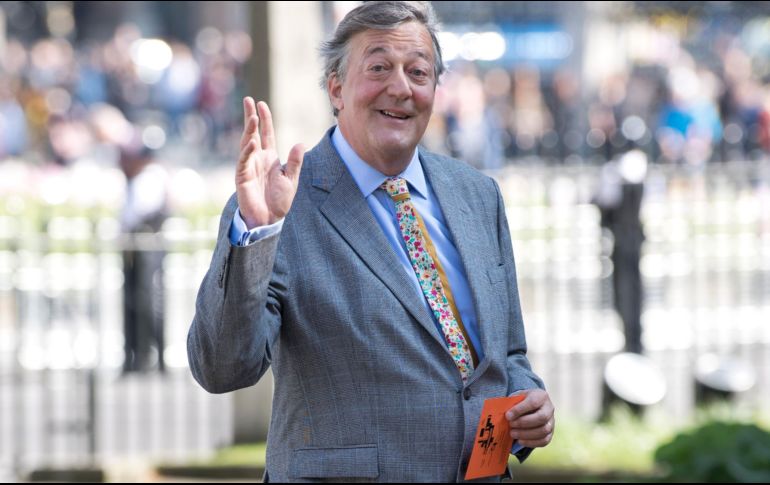 Fry no presentó este año los premios del cine británico Bafta por primera vez en muchos años. AFP/ARCHIVO