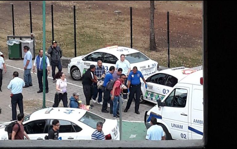 La máxima casa de estudios condenó enérgicamente los hechos violentos provocados en sus instalaciones. Twitter / @JacobNarciso1