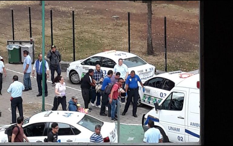 El viernes, se registró una riña al interior de CU, en donde resultaron muertos dos hombres. TWITTER / @JacobNarciso1