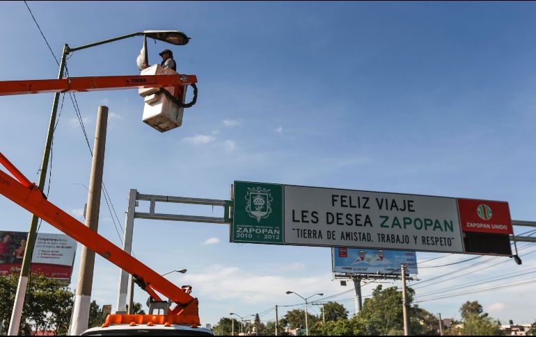De las 71 mil luminarias que hay en Zapopan, 28 mil 600 se encuentran apagadas. EL INFORMADOR/Archivo