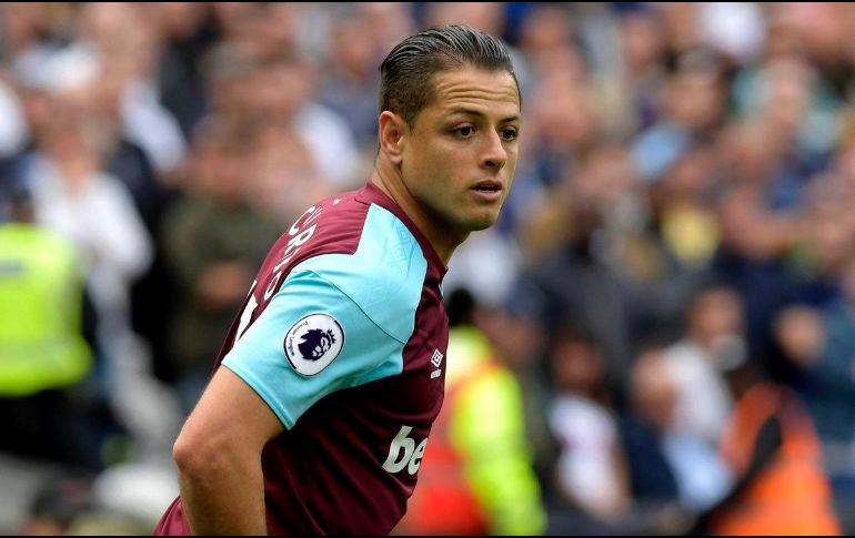 Hernández entró al campo cuando ya se había consumado la derrota de su equipo. @WestHamUtd