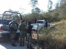 Su cuerpo fue encontrado junto al de un familiar en una brecha que lleva a la comunidad de Atzacualoya. ESPECIAL