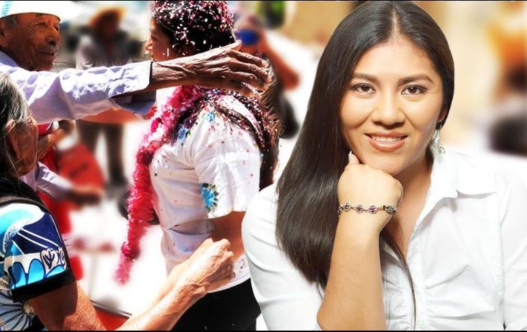 Dulce Rebaja, era precandidata a la diputación local por el Distrito 25 de Chilapa y directora de Evaluación y Seguimiento de la Secretaría de Asuntos Indígenas y Comunidades Afromexicanas. FB/ Dulce Rebaja