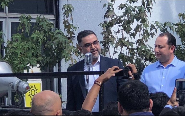 Martínez remarcó que su campaña será una de reivindicación de los valores que representa su partido. TWITTER/@Miguel_Monraz