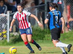 La victoria coloca a las rojiblancas a la cabeza del grupo dos, en espera del resto de los resultados de la jornada. MEXSPORT/C. de Marchena