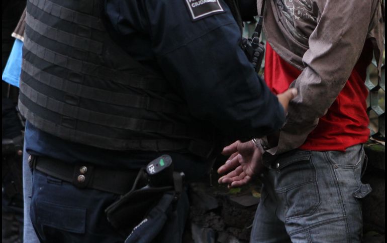 El sujeto fue puesto a disposición de la autoridad judicial correspondiente  por la comisión del delito de delincuencia organizada. EL INFORMADOR/ ARCHIVO