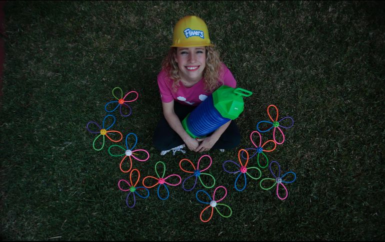 Laura López Quirarte, directora de Luko. El diseño de Flivers obedeció a la necesidad de ofrecer un juguete que no solo entretuviera. EL INFORMADOR/F. Atilano