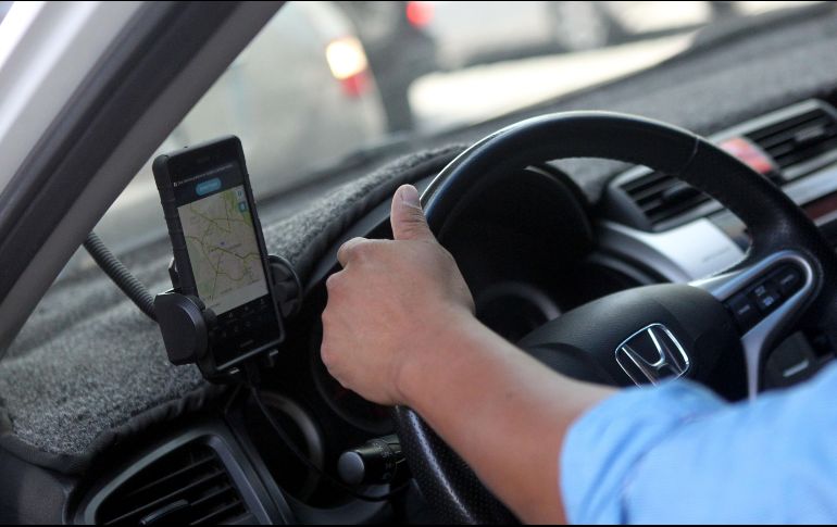 Son cinco las ERT registradas ante la Semov, se trata de Uber, Cabify, CityDrive, Easy Taxi y Siggo.  EL INFORMADOR / ARCHIVO