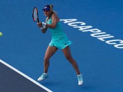 Tsurenko estuvo efectiva con su primer servicio, lo que le permitió manejar el encuentro. AP/R. Blackwell