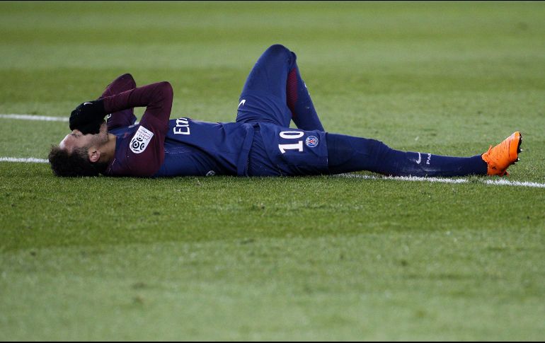 El brasileño podría perderse el duelo de vuelta de octavos de Champions, el próximo miércoles contra el Real Madrid. AFP / ARCHIVO