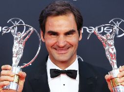 Federer se impuso a otros contendientes por el reconocimiento, como Rafael Nadal o Cristiano Ronaldo. AFP/V. Hache