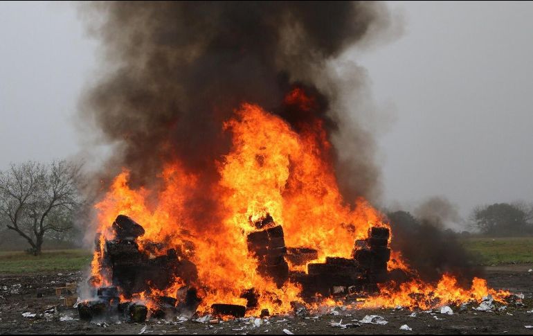 El estallido destruyó parcialmente los cuartos que funcionaban como taller. TWITTER / @Supervivencia9