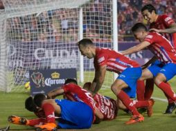 Con este resultado, los potosinos sumaron seis unidades para quedar en lo más alto del Grupo 8. TWITTER