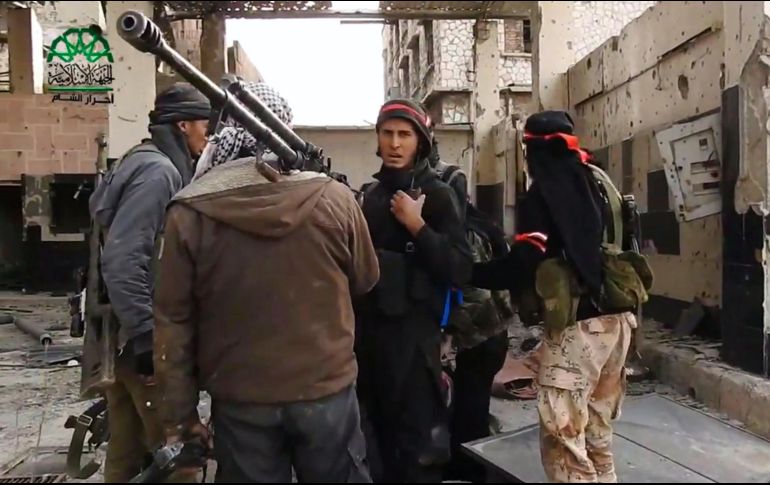 Unidades del ejército respondieron al disparo de los cohetes atacando las áreas desde las que se lanzaron. AP/A. Al-Sham