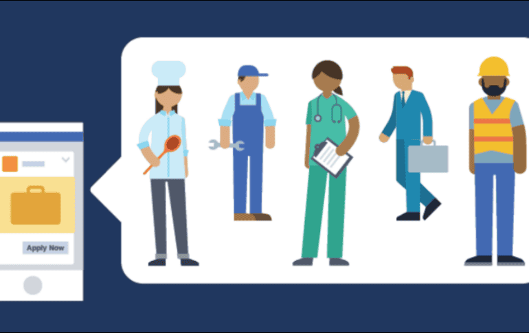 Las empresas por su parte, pueden crear puestos de trabajo directamente desde su página. ESPECIAL / newsroom.fb