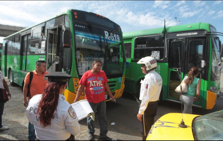 Las sanciones van desde la aplicación de un folio a la suspensión de la concesión. EL INFORMADOR/Archivo