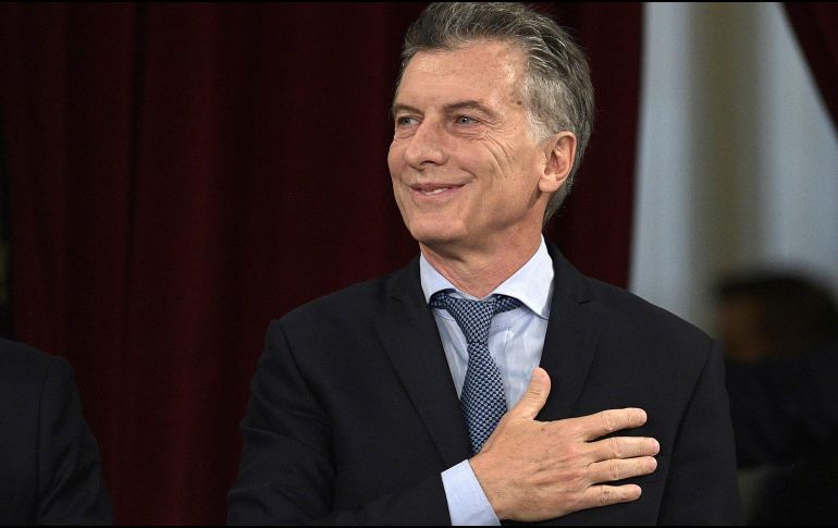 El optimismo del presidente se debe a que en su primer año de gobierno se registró una recesión, pero en 2017 la economía creció 2.7 por ciento y para 2018 se prevé crecerá 3.5 por ciento. AFP / J. Mabromata