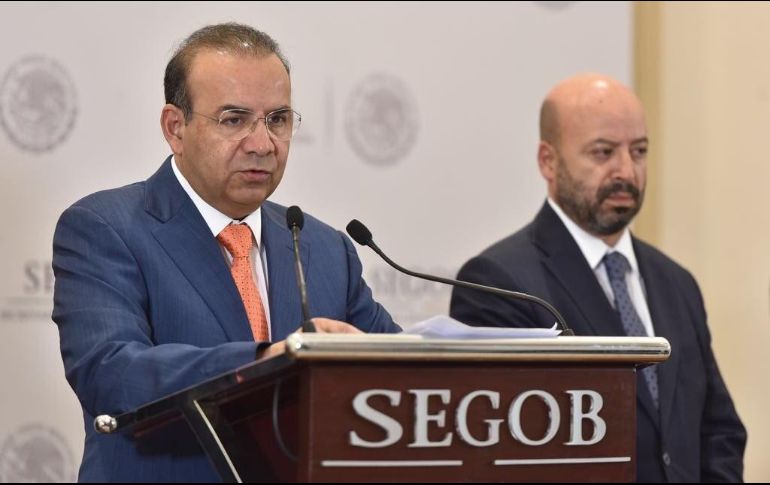 El titular de la dependencia recordó que el diálogo es la mejor forma de procesar las diferencias y expresó que compete a todos cuidar la gobernabilidad democrática. TWITTER / @navarreteprida