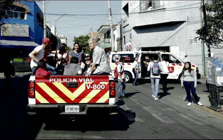 En una unidad de la Policía Vial. EL INFORMADOR/F. Atilano