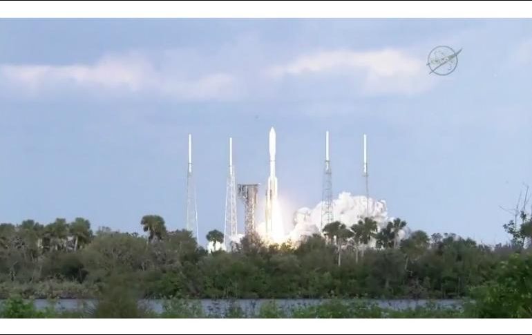 El satélite ambiental despegó hoy con éxito desde Cabo Cañaveral, Florida. TWITTER / @NOAASatellites