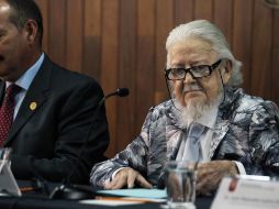 Al autor le fue entregado el reconocimiento en el Instituto Cabañas. EL INFORMADOR / ARCHIVO